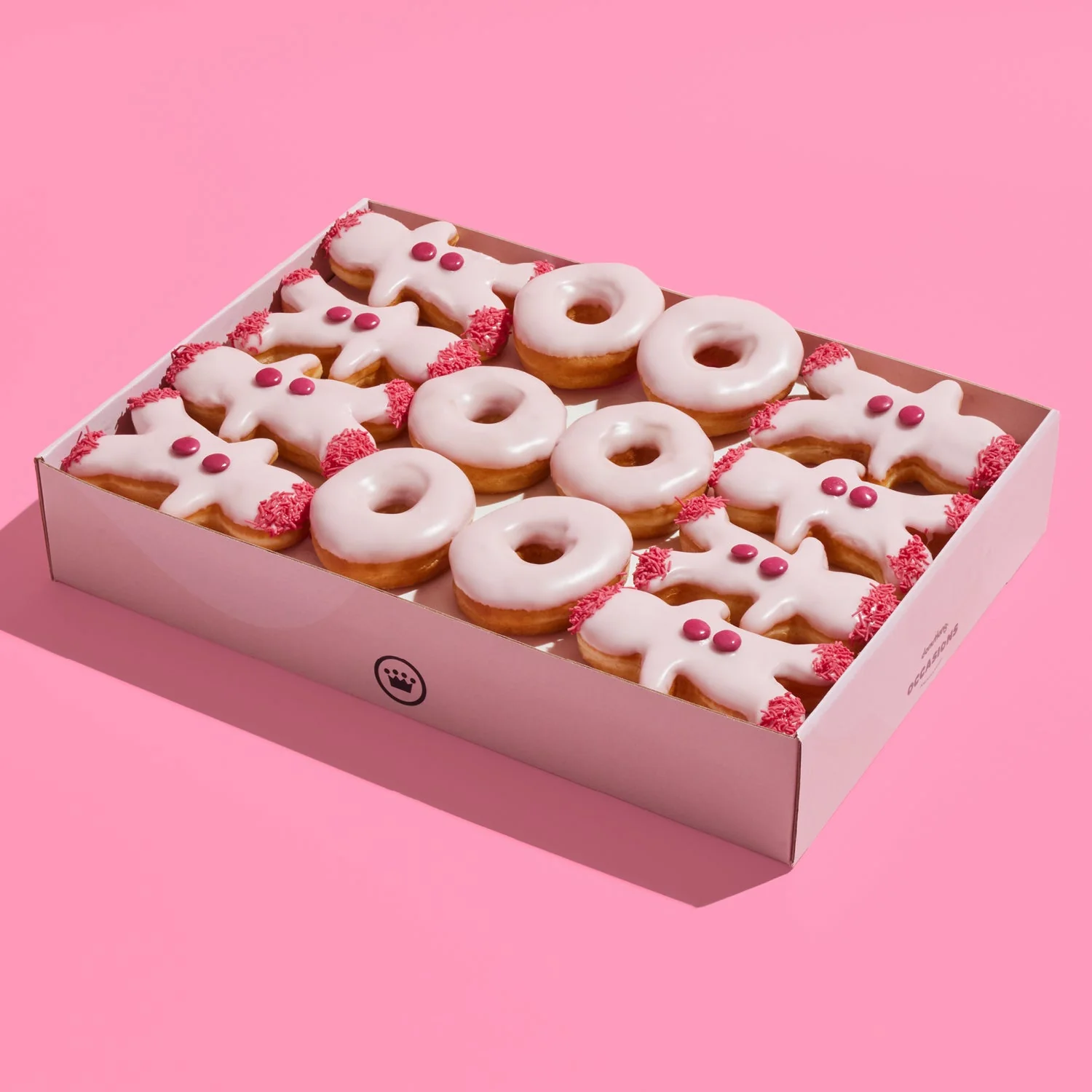 Small Baby Buddy Box - Pink (14 Donuts)